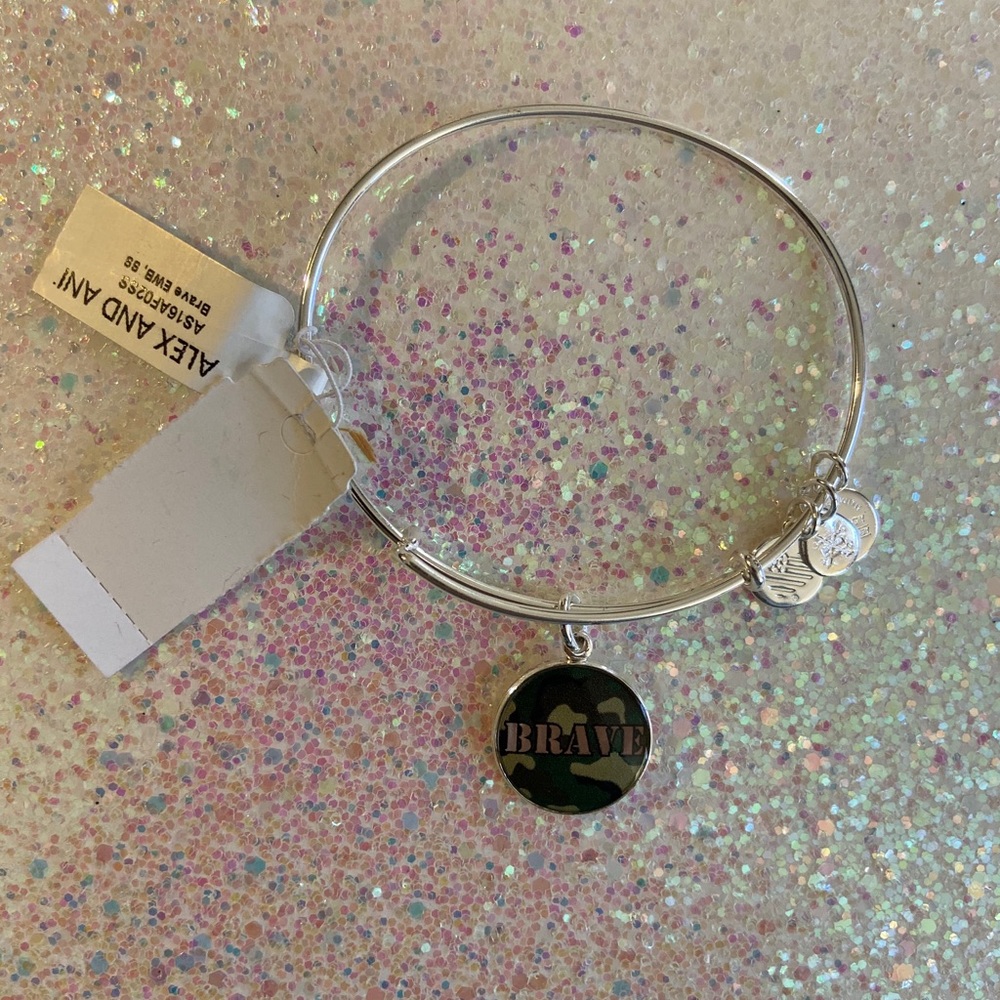 Alex and Ani Brave bangle